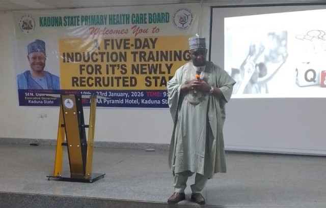 Kaduna inducts 1,800 health workers to boost primary care services