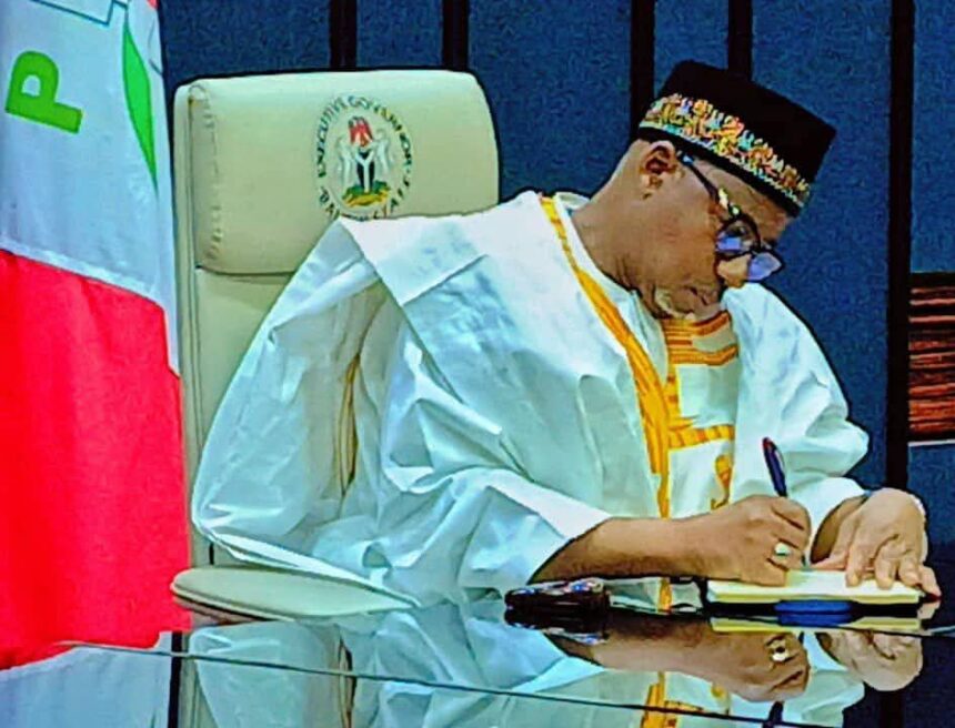 GOVERNOR BALA MOHAMMED APPROVES MINOR CHANGE IN CABINET , DROPS COMMISSIONER OF INTERNAL SECURITY AND HOME AFFAIRS