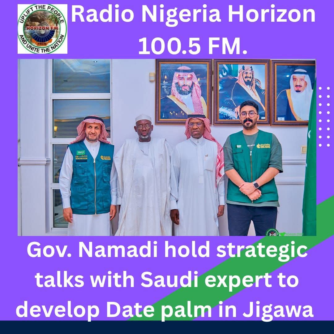 Gov. Namadi Holds Strategic Talks with Saudi Experts to Develop Date Palm in Jigawa 