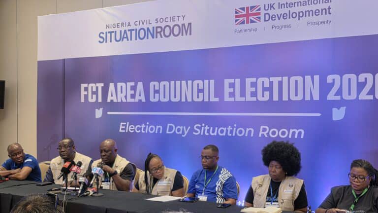 Situation Room Statement as Voting Progresses in 2026 FCT Area Council Election