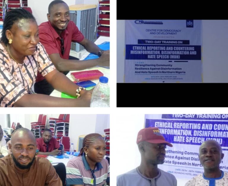 Journalists, Influencers In Benue Get Training On Fighting Fake News, Hate Speech