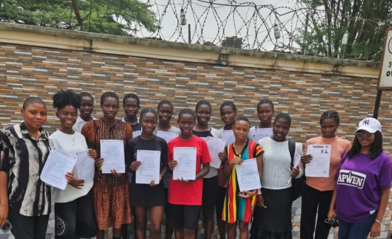 APWEN Bayelsa sponsors Female Students for 2026 Jamb