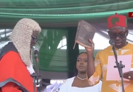 [BREAKING] Shettima, Obasanjo, Jonathan attend as Soludo begins second term in Anambra