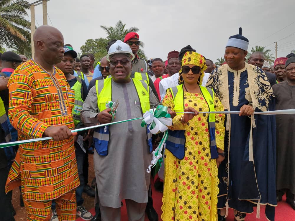 Kefas Flags Off Ndibam Erosion Control Project in Taraba