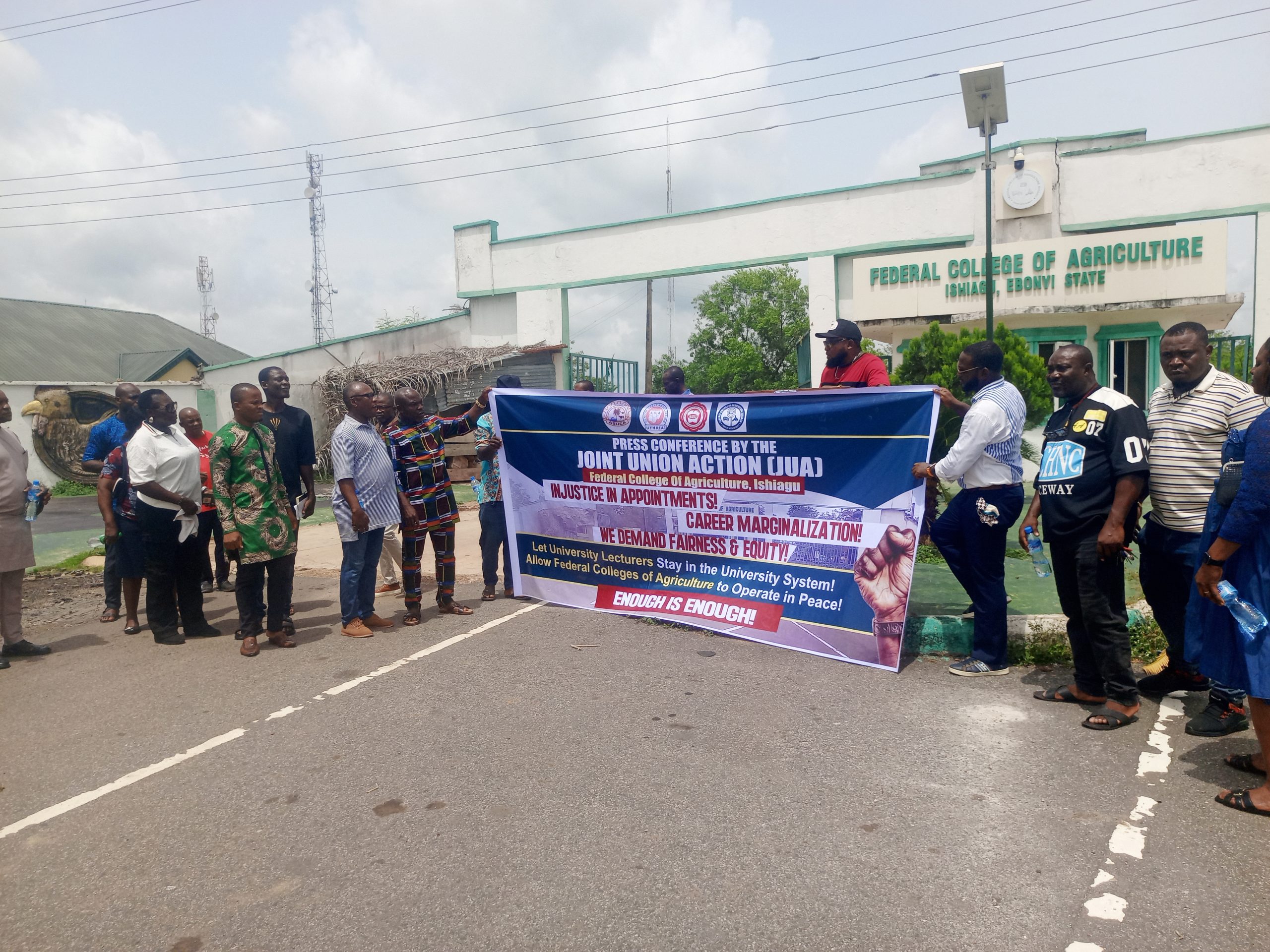 Two provosts emerge in Ebonyi Agric College ...Lecturers, others  shut school, reject new provost, issue ultimatum