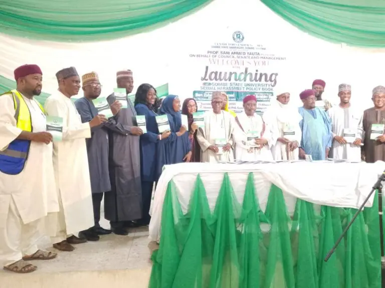 Gombe State University Adopts Sexual Harassment Policy to Strengthen Campus Safety