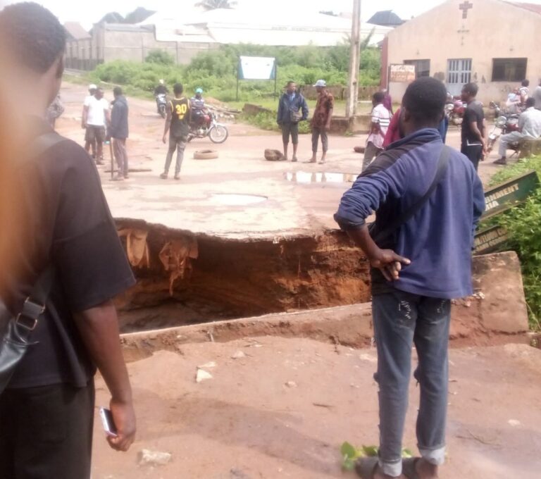 Communities Cut Off in Ogbomoso as Iwagba Bridge Collapses