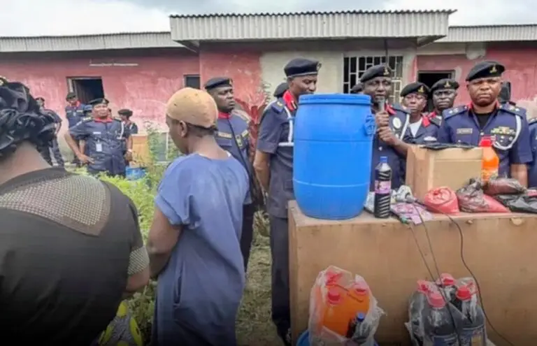 NSCDC raids alleged illegal juice factory in Lagos, arrests two